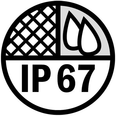 Protección IP67, revestimiento contra los factores ambientales adversos.