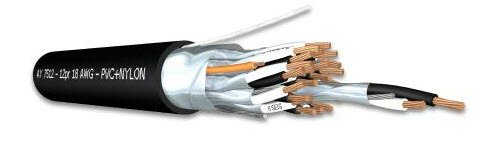 Cable blindado para implementaciones con la Celda de carga compresion Sentronik 160