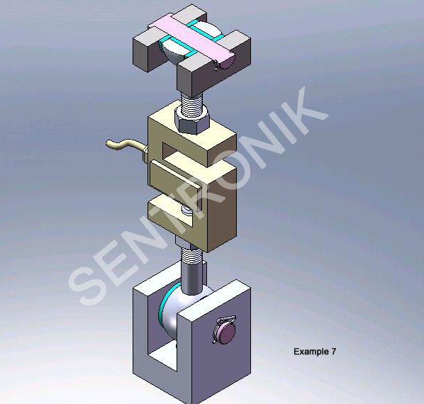  Celda de carga tipo S Sentronik 7110p reemplazo de gran gama de celdas de carga tipo S